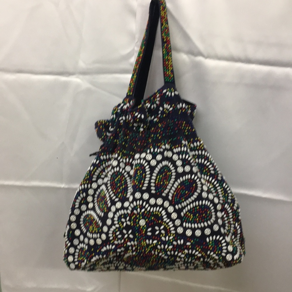 Beaded handbag